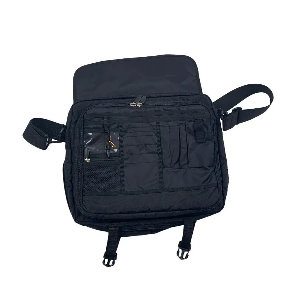 Eddie Bauer Nylon Messenger/Computer/Tech Bag